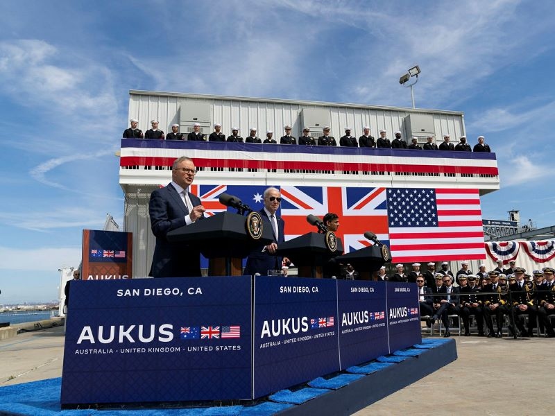 Australia, Anh và Mỹ công bố quy chế miễn trừ thương mại quốc phòng chung AUKUS